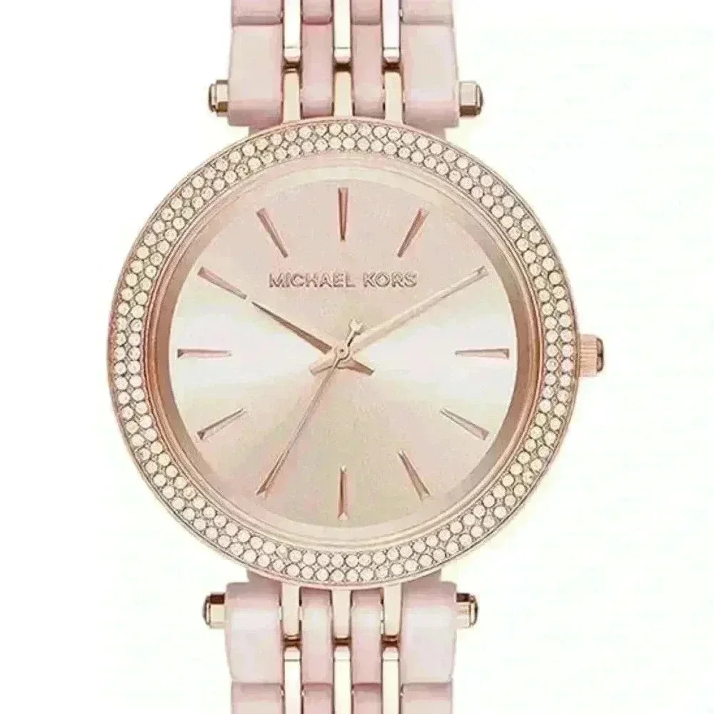 NWT Michael Kors Darci Watch Rose Gold - Picture 2 of 5